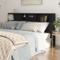 vidaXL Mueble cabecero negro 200x19x103,5 cm vidaXL Mueble cabecero negro 200x19x103,5 cm
