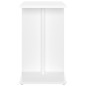 vidaXL Mesa auxiliar de madera contrachapada blanco 50x30x50 cm vidaXL Mesa auxiliar de madera contrachapada blanco 50x30x50 cm