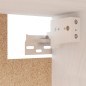 vidaXL Mueble de TV 3 piezas madera maciza de pino blanco vidaXL Mueble de TV 3 piezas madera maciza de pino blanco