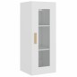 vidaXL Armario de pared colgante blanco 34,5x34x90 cm vidaXL Armario de pared colgante blanco 34,5x34x90 cm