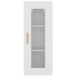 vidaXL Armario de pared colgante blanco 34,5x34x90 cm vidaXL Armario de pared colgante blanco 34,5x34x90 cm