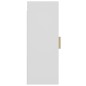 vidaXL Armario de pared colgante blanco 34,5x34x90 cm vidaXL Armario de pared colgante blanco 34,5x34x90 cm