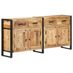 vidaXL Aparador de madera maciza de mango 172x35x80 cm