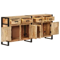vidaXL Aparador de madera maciza de mango 172x35x80 cm