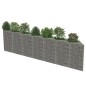 vidaXL Muro de gaviones de acero 450x30x100 cm vidaXL Muro de gaviones de acero 450x30x100 cm