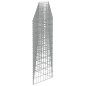 vidaXL Muro de gaviones de acero 450x30x100 cm vidaXL Muro de gaviones de acero 450x30x100 cm