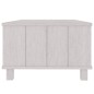 vidaXL Mesa de centro HAMAR madera maciza de pino blanco 100x55x35 cm vidaXL Mesa de centro HAMAR madera maciza de pino blanco 100x55x35 cm