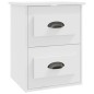 vidaXL Mesita de noche de pared blanca 41,5x36x53 cm vidaXL Mesita de noche de pared blanca 41,5x36x53 cm