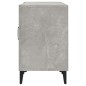 vidaXL Mueble de TV madera de ingeniería gris hormigón 150x30x50 cm
