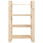 vidaXL Estantería/divisor de espacios madera maciza pino 80x35x125 cm vidaXL Estantería/divisor de espacios madera maciza pino 80x35x125 cm