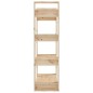 vidaXL Estantería/divisor de espacios madera maciza pino 80x35x125 cm vidaXL Estantería/divisor de espacios madera maciza pino 80x35x125 cm
