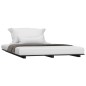 vidaXL Estructura de cama madera maciza de pino negro 150x200 cm vidaXL Estructura de cama madera maciza de pino negro 150x200 cm
