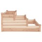 vidaXL Jardinera arriate madera maciza abeto 120x120x56 cm vidaXL Jardinera arriate madera maciza abeto 120x120x56 cm