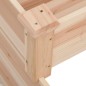 vidaXL Jardinera arriate madera maciza abeto 120x120x56 cm vidaXL Jardinera arriate madera maciza abeto 120x120x56 cm
