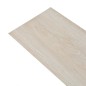 vidaXL Lamas de suelo no autoadhesivas PVC roble clásico blanco 2 mm vidaXL Lamas de suelo no autoadhesivas PVC roble clásico blanco 2 mm
