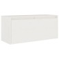 vidaXL Muebles para TV 4 piezas madera maciza de pino blanco vidaXL Muebles para TV 4 piezas madera maciza de pino blanco
