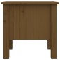 vidaXL Mesa auxiliar 2 uds madera maciza pino marrón miel 40x40x39 cm vidaXL Mesa auxiliar 2 uds madera maciza pino marrón miel 40x40x39 cm