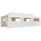 vidaXL Carpa plegable Pop-up con 8 paredes laterales 3x9 m crema vidaXL Carpa plegable Pop-up con 8 paredes laterales 3x9 m crema