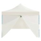 vidaXL Carpa plegable Pop-up con 8 paredes laterales 3x9 m crema vidaXL Carpa plegable Pop-up con 8 paredes laterales 3x9 m crema