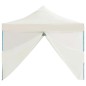 vidaXL Carpa plegable Pop-up con 8 paredes laterales 3x9 m crema vidaXL Carpa plegable Pop-up con 8 paredes laterales 3x9 m crema