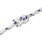 vidaXL Cuerda de barco polipropileno blanco 12 mm 100 m