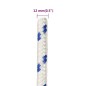 vidaXL Cuerda de barco polipropileno blanco 12 mm 100 m