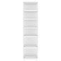 vidaXL Muebles zapateros 2 unidades blanco brillante 27,5x27x102 cm vidaXL Muebles zapateros 2 unidades blanco brillante 27,5x27x102 cm