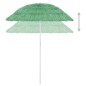 vidaXL Sombrilla de playa Hawaii verde 180 cm vidaXL Sombrilla de playa Hawaii verde 180 cm