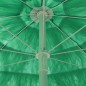 vidaXL Sombrilla de playa Hawaii verde 180 cm vidaXL Sombrilla de playa Hawaii verde 180 cm