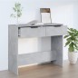 vidaXL Mesa consola de madera contrachapada gris hormigón 90x36x75 cm vidaXL Mesa consola de madera contrachapada gris hormigón 90x36x75 cm