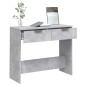 vidaXL Mesa consola de madera contrachapada gris hormigón 90x36x75 cm vidaXL Mesa consola de madera contrachapada gris hormigón 90x36x75 cm