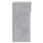 vidaXL Mesa consola de madera contrachapada gris hormigón 90x36x75 cm vidaXL Mesa consola de madera contrachapada gris hormigón 90x36x75 cm