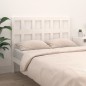vidaXL Cabecero de cama madera maciza de pino blanco 145,5x4x100 cm vidaXL Cabecero de cama madera maciza de pino blanco 145,5x4x100 cm