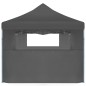 vidaXL Carpa de fiestas pop-up plegable con 5 paredes antracita 3x9 m vidaXL Carpa de fiestas pop-up plegable con 5 paredes antracita 3x9 m