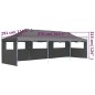 vidaXL Carpa de fiestas pop-up plegable con 5 paredes antracita 3x9 m vidaXL Carpa de fiestas pop-up plegable con 5 paredes antracita 3x9 m