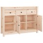 vidaXL Aparador de madera maciza de pino 100x35x74 cm vidaXL Aparador de madera maciza de pino 100x35x74 cm