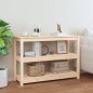 vidaXL Mesa consola madera maciza de pino 110x40x74 cm vidaXL Mesa consola madera maciza de pino 110x40x74 cm