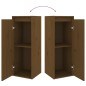 vidaXL Muebles para TV 6 piezas madera maciza de pino marrón miel vidaXL Muebles para TV 6 piezas madera maciza de pino marrón miel