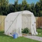 vidaXL Invernadero con estructura de acero blanco 4 m² 2x2x2 m vidaXL Invernadero con estructura de acero blanco 4 m² 2x2x2 m