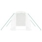 vidaXL Invernadero con estructura de acero blanco 4 m² 2x2x2 m vidaXL Invernadero con estructura de acero blanco 4 m² 2x2x2 m