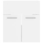 vidaXL Armario para lavabo madera contrachapada blanco 41x38,5x46 cm