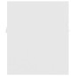 vidaXL Armario para lavabo madera contrachapada blanco 41x38,5x46 cm