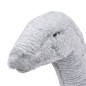 vidaXL Dinosaurio braquiosaurio de peluche de pie gris XXL vidaXL Dinosaurio braquiosaurio de peluche de pie gris XXL
