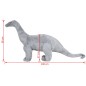 vidaXL Dinosaurio braquiosaurio de peluche de pie gris XXL vidaXL Dinosaurio braquiosaurio de peluche de pie gris XXL