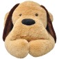 vidaXL Perro de peluche marrón 80 cm vidaXL Perro de peluche marrón 80 cm
