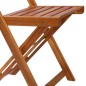 vidaXL Sillas de bistró 2 unidades madera maciza de acacia vidaXL Sillas de bistró 2 unidades madera maciza de acacia
