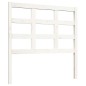 vidaXL Cabecero de cama madera maciza de pino blanco 95,5x4x100 cm