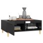 vidaXL Mesa de centro madera contrachapada negro brillante 90x60x35 cm vidaXL Mesa de centro madera contrachapada negro brillante 90x60x35 cm