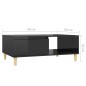 vidaXL Mesa de centro madera contrachapada negro brillante 90x60x35 cm vidaXL Mesa de centro madera contrachapada negro brillante 90x60x35 cm