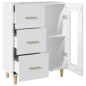 vidaXL Aparador de madera de ingeniería blanco 69,5x34x90 cm vidaXL Aparador de madera de ingeniería blanco 69,5x34x90 cm